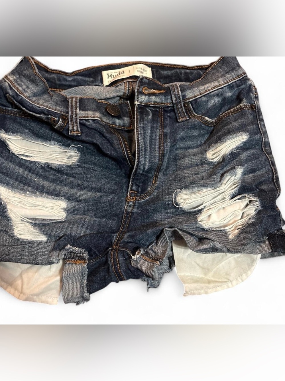 Mudd High Waist Shortie Size 1 Shorts